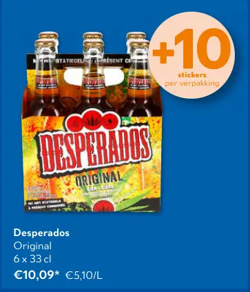 Promotie: Desperados Original