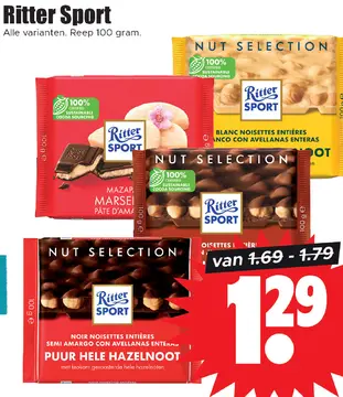 Aanbieding: Ritter Sport