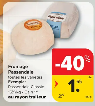 Offre: Fromage Passendale