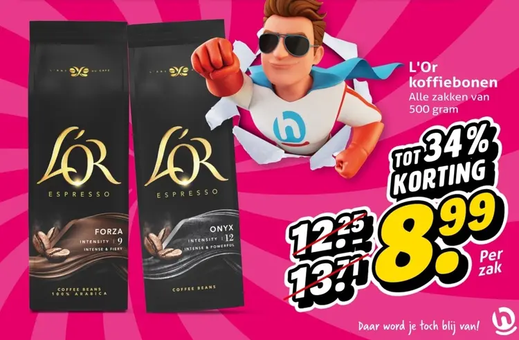 Aanbieding: koffiebonen