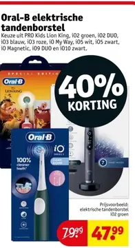 Aanbieding: Oral-B elektrische tandenborstel
