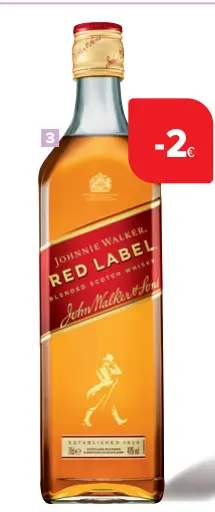 Offre: Johnnie Walker Red Label / Martini Bianco Ver