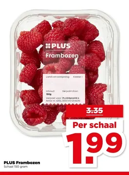 Aanbieding: Frambozen