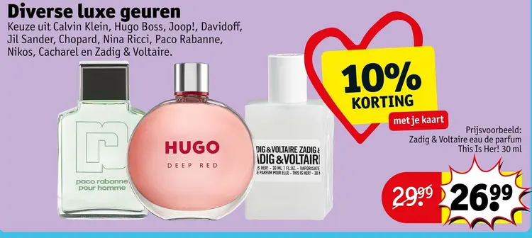 Aanbieding: Zadig & Voltaire eau de parfum This Is Her!