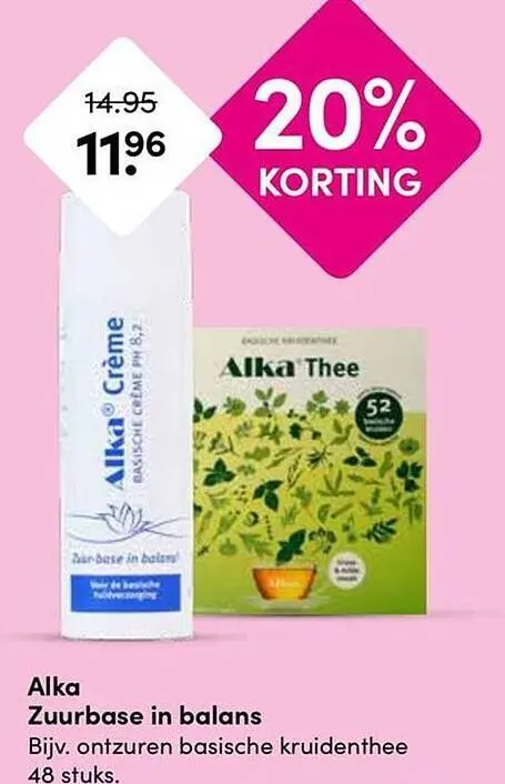 Aanbieding: Zuurbase in balans