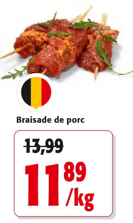 Offre: Braisa de porc