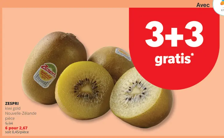 Offre: kiwi gold