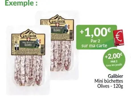 Offre: Mini bûchettes Olives