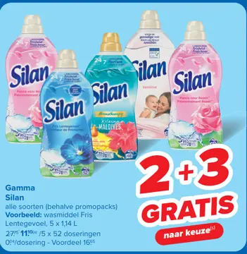 Aanbieding: Silan wasmiddel