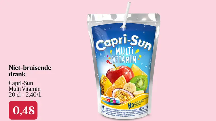 Promotie: Capri-Sun Multi Vitamin