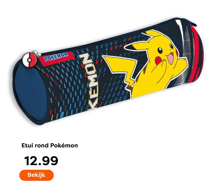 Aanbieding: Etui rond Pokémon