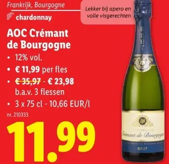 Promotie: AOC Crémant de Bourgogne