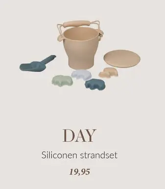 Aanbieding: Silicone beach set