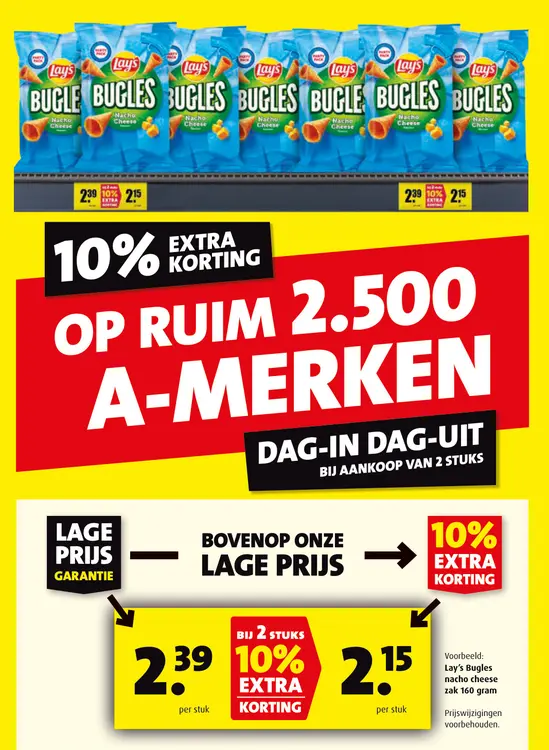 Aanbieding: Bugles Nacho Cheese