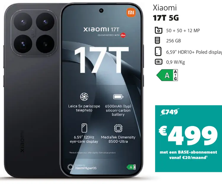 Promotie: 17T 5G