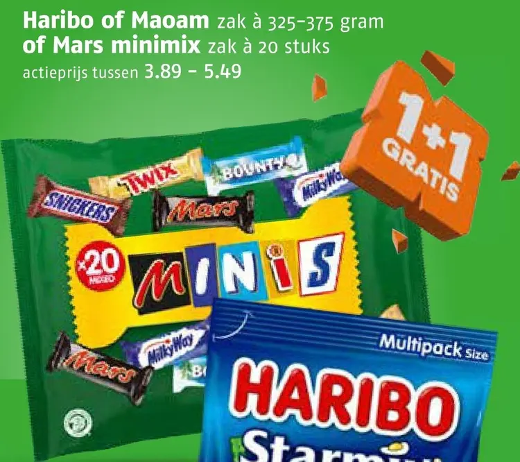 Aanbieding: Maoam of Mars minimix