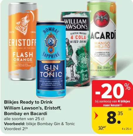 Promotie: Ready to Drink