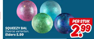 Aanbieding: Squeezy bal