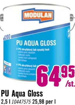 Aanbieding: PU Aqua Gloss