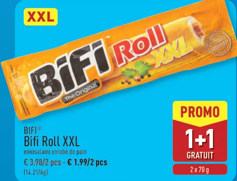 Offre: Bifi Roll XXL