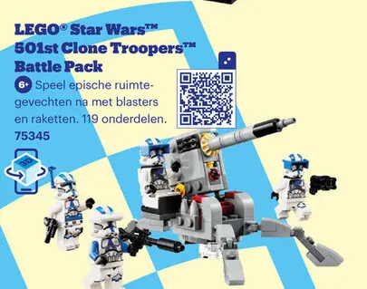Aanbieding: LEGO® Star Wars™ 501st Clone Troopers™ Battle