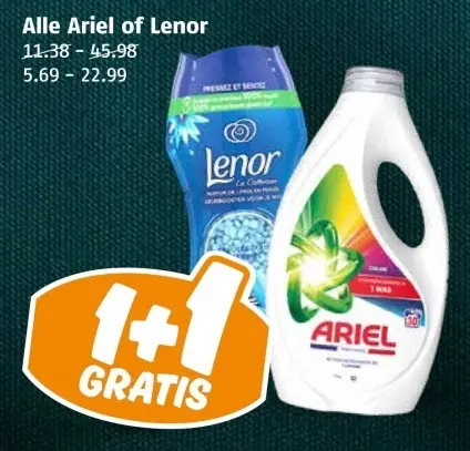 Aanbieding: Alle Ariel of Lenor