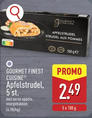 Promotie: Apfelstrudel
