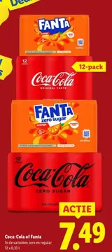 Aanbieding: Coca-Cola of Fanta