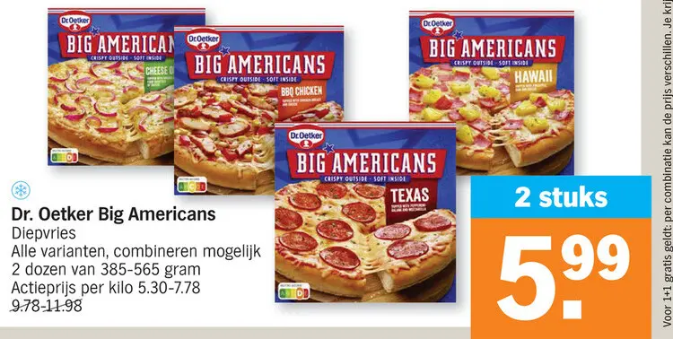 Aanbieding: Big Americans