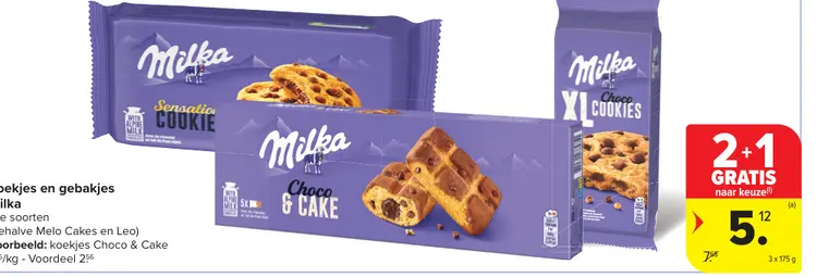Promotie: koekjes en gebakjes