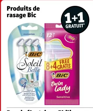 Offre: Produits de rasage Bic
