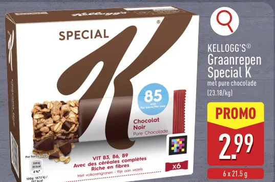 Promotie: Graanrepen Special K