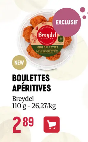 Offre: Boulettes apéritives