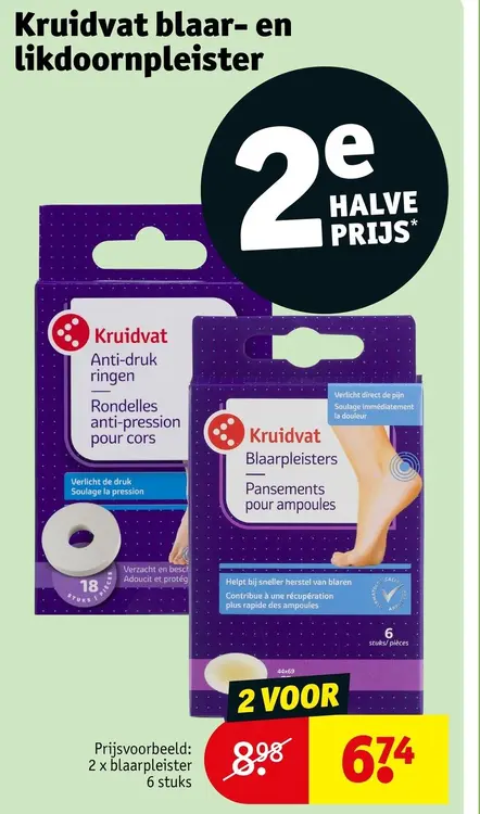 Promotie: Blaar- en likdoornpleister