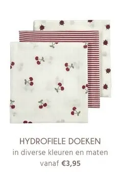 Aanbieding: Hydrofiele doeken