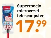 Aanbieding: Supermocio microvezel telescoopsteel