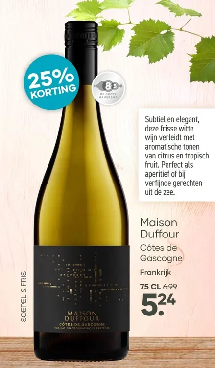Aanbieding: Maison Duffour Côtes de Gascogne