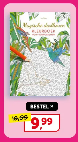 Promotie: Magische doolhoven KLEURBOEK