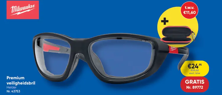 Promotie: Premium veiligheidsbril