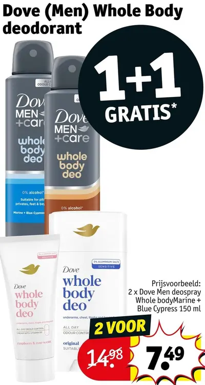 Promotie: Whole Body deodorant