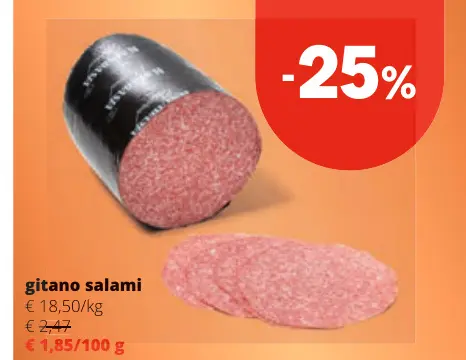 Aanbieding: Gitano salami