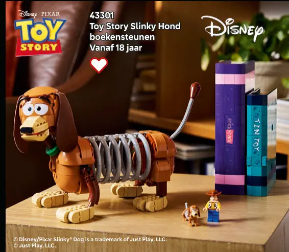 Aanbieding: Toy Story Slinky Hond boekensteunen