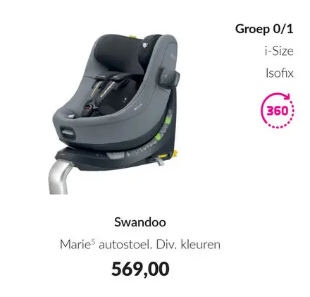 Aanbieding: Marie autostoel