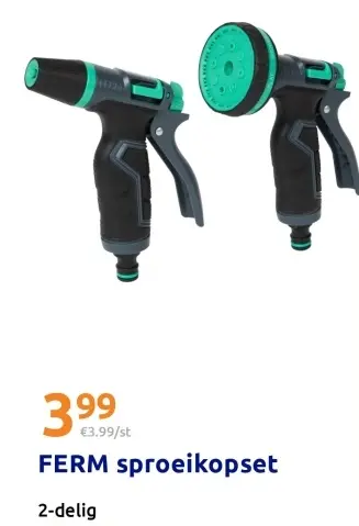 Promotie: Sproei kopset