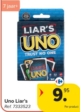 Promotie: Uno Liar's