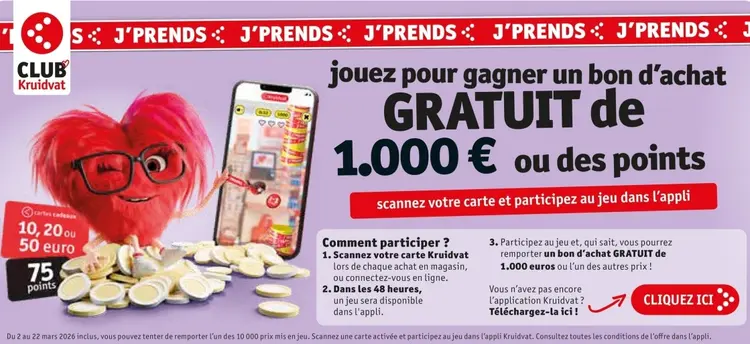 Offre: Bon d'achat