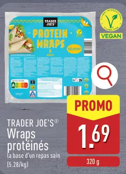 Offre: TRADER JOE'S® Wraps protéinés