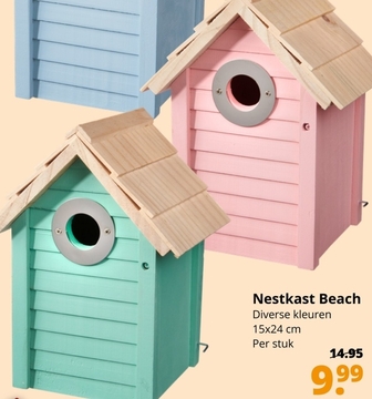 Aanbieding: Nestkast Beach