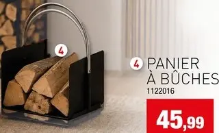 Offre: Panier à bûches