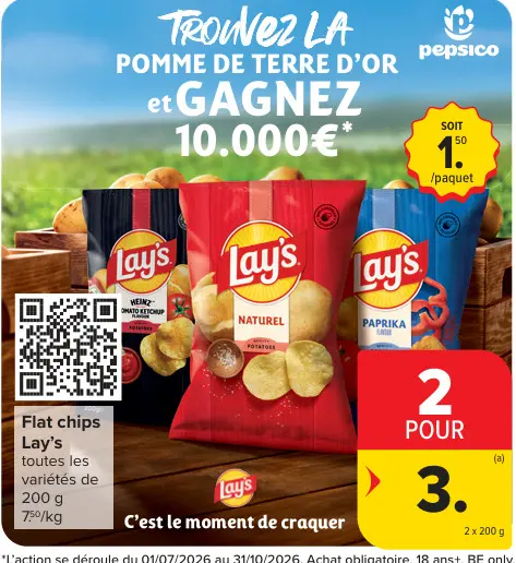 Offre: Flat chips